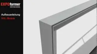 XXL Mobile Messestand Wand