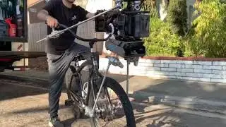 Bike Rig featuring the Cam Tank from Matthews Studio Equipment.