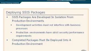 01 Deploying SSIS Packages