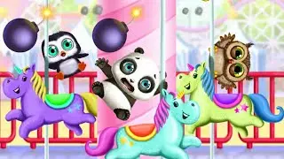 Kids Games:Panda Lu Fun Park games | Fun Game With Panda | For kids And Toddlers| Let' Play