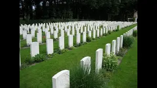 Sound recording #1 : Airborne war cemetary in Arnhem - Oosterbeek in the Netherlands