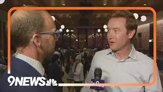 Mike Johnston confident after early results in Denver mayor's race