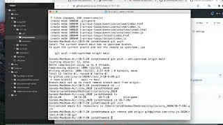 creating syncing pushing