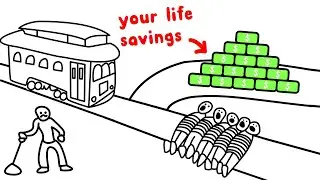 You might not survive, but that's a sacrifice I'm willing to make - Absurd Trolley Problems