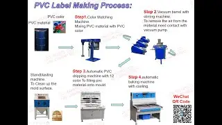 Uniform PVC badges machine rubber pvc badge making machine