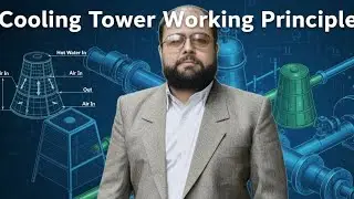Cooling Tower Working Principle Explained with Demo | Industrial Engineering Project #coolingwater