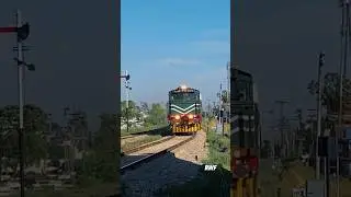 Awesome Entry of Awam Express at Nur Junction With GEU-20