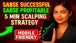 5 Min Scalping Strategy for Mobile 📱 | Daily 1-2% Consistent Profit | #viral #day trading #scalping 