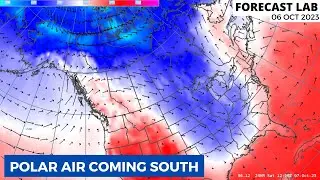 Fri 10/6/23 - US weather | Major pattern shift into cold season weather  [Forecast Lab]