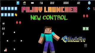 POJAV LAUNCHER CUSTOM CONTROLS FOR MINECRAFT JAVA || BY GAMER BOY || M R NEW CUSTOM CONTROLS ||