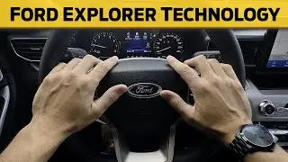 Ford Explorer Steering Wheel and Analogue Cluster (2020 - 2024 model)