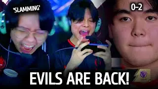 OMFG!! GEAR IS BACK BEYBY! TEAM EVIL SLAMMING DFYG IN THEIR WAY TO 0-2 BRACKET 😅