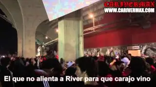 EL QUE NO ALIENTA A RIVER PARA QUE CARAJO VINO (LETRA) PREVIA LOS BORRACHOS DEL TABLON 2015