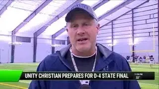 Unity Christian prepares for D-4 state final