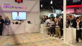CES 2013: Parrot AR Drone 2.0 Demo