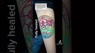 Fully healed human ￼￼ transmutation circle￼ from Fullmetal alchemist ￼ IG/TikTok @themanyao