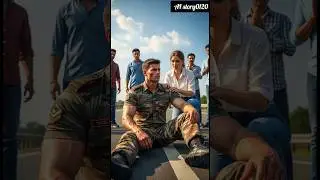An Indian Army soldier saved a girl&rsquo;s life. 🪖🧕🏻 #ai #army