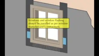Window Drainage Plane Installation