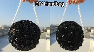 Handbag Making with Blouse cups 😱 || beautiful Flower purse making at home #viral #trending