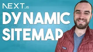 How to create a Dynamic Sitemap in Next.js