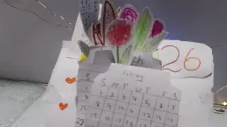 Diy cute Pinterest calendar table decor ideas room decor ideas home decor ideas #trend