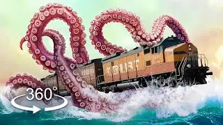 Underwater Train Accident: VR Escape from Sea Monsters