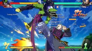 DBFZ - Ki charge combo sample with Android 16 C Assist