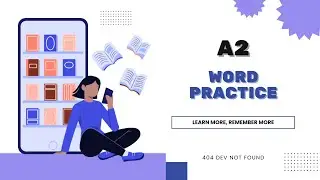 The Easiest Way to Learn A2 Level English Words | Part 8