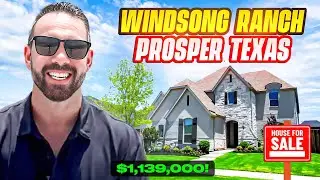 Luxury Home for Sale in Prosper Texas | Windsong Ranch Real Estate Tour