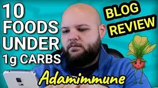 The 10 LOWEST Carb Foods! (BLOG REVIEW) Paleo/Keto