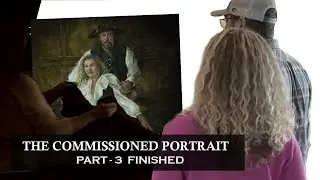 How to Create Commissioned Portrait Paintings - Part 3 Finished