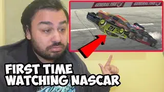 British Reaction To Nascar Flips For The First Time...