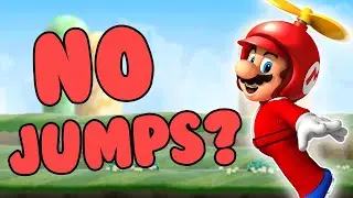 Is It Possible To Beat New Super Mario Bros. Wii WITHOUT JUMPING?