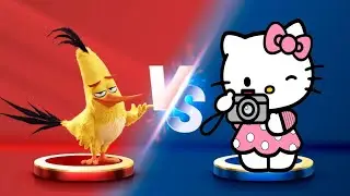Sonic Dash - Chuck VS Hello Kitty - Movie Sonic vs All Bosses Zazz Eggman