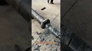 Screw maintenance Cleaning screw#screw #plasticmachine