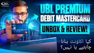 💳 UBL Mastercard Premium Unboxing & Review | UBL Card Features, Fees & Account Opening 🏦-