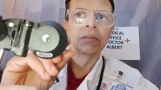 🥼🩺 ASMR Hospital ER Doctor Exam | Cranial Nerve Exam | Full Body Exam