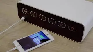 Boxtap Cable Management Box with Power Strip