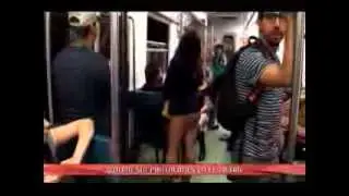 Personas viajan sin pantalones en el Metro por cuarto a&ntilde;o consecutivo