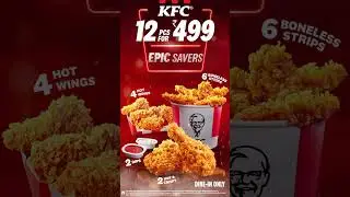 Most Epic Deal Ever- KFC Epic Savers Are Here! 🔥