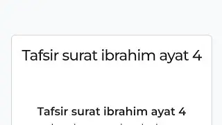 Tafsir surat ibrahim ayat 4