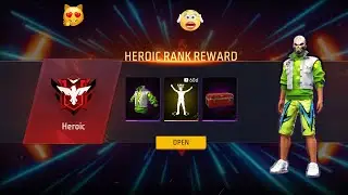 #freefire BR-RANKED SEASON-46 HEROIC REWARD 🤯. #brrankseason46heroic #brranked 