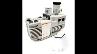 Edwards RV3 A652-01-903 Two Stage Rotary Vacuum Pump115V w/ FL20K Foreline Trap