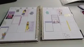 Decorate With Me: Jan. 29th - Feb. 4th, 2024 | Craft Smith Capitol Chic Design Spiral Planner