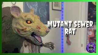 👻Spirit Halloween - Mutant Sewer Rat | Unboxing/Setup🎃