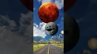 Solar System Planets | 3D Animation | Solar System Size In Perspective #interestingfacts