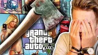 СТРАШНАЯ ИГРА-ЛАБИРИНТ С ТОПОРАМИ с ОЛИ УАЙТОМ | GTA V