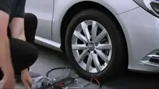 THULE Easy-fit CU-9 / CU-10 - цепи противоскольжения самой быстрой установки на колесо