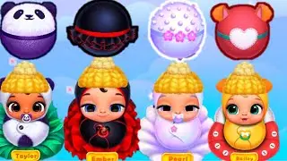 Giggle Babies Toddler cute 🥰 Doll House ❤️#gameplay #tutotoons 😄