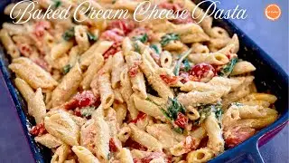 Baked Cream Cheese Pasta Recipe | Get Cookin'